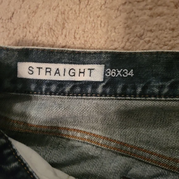 GAP Men's Indigo Straight Jeans - Picture 3 of 3